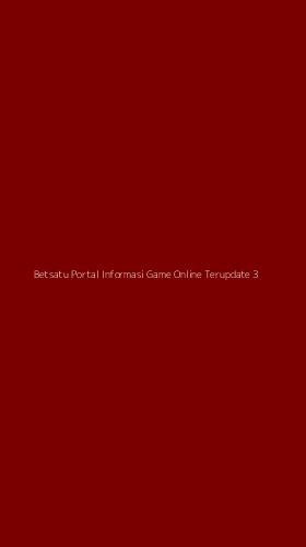 Tampilan Antarmuka Aplikasi Betsatu Portal Informasi Game Online Terupdate - 3
