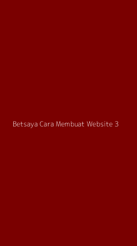 Tampilan Antarmuka Aplikasi Betsaya Cara Membuat Website - 3