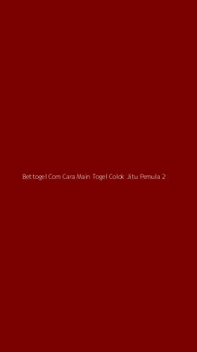 Tampilan Antarmuka Aplikasi Bettogel Com Cara Main Togel Colok Jitu Pemula - 2