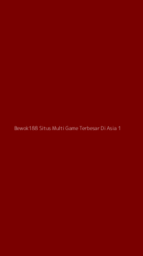 Tampilan Antarmuka Aplikasi Bewok188 Situs Multi Game Terbesar Di Asia - 1