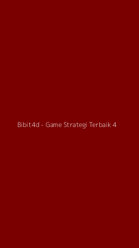 Tampilan Antarmuka Aplikasi Bibit4d - Game Strategi Terbaik - 4
