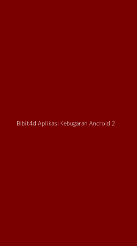 Tampilan Antarmuka Aplikasi Bibit4d Aplikasi Kebugaran Android - 2