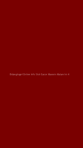 Tampilan Antarmuka Aplikasi Bidangtogel Online Info Slot Gacor Maxwin Malam Ini - 4
