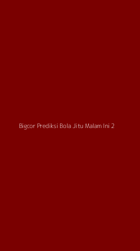 Tampilan Antarmuka Aplikasi Bigcor Prediksi Bola Jitu Malam Ini - 2