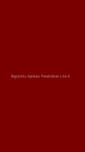 Tampilan Antarmuka Aplikasi Bigslotto Aplikasi Pendidikan Lite - 4