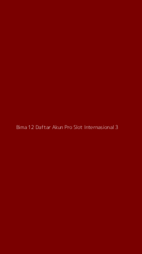 Tampilan Antarmuka Aplikasi Bima 12 Daftar Akun Pro Slot Internasional - 3