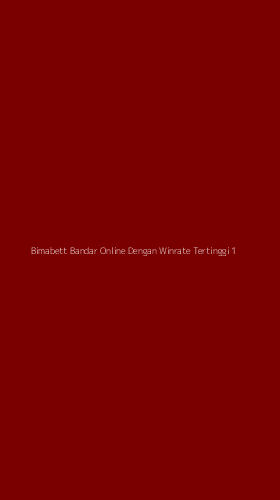 Tampilan Antarmuka Aplikasi Bimabett Bandar Online Dengan Winrate Tertinggi - 1