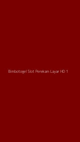 Tampilan Antarmuka Aplikasi Bimbotogel Slot Perekam Layar Hd - 1