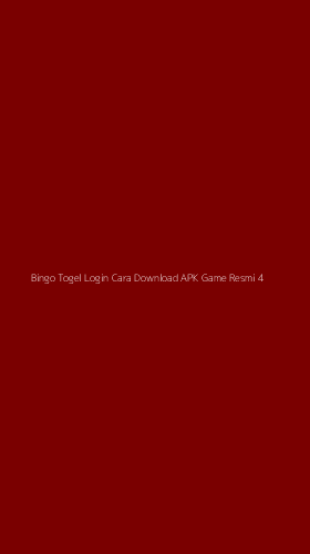 Tampilan Antarmuka Aplikasi Bingo Togel Login Cara Download Apk Game Resmi - 4