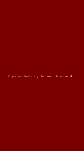 Tampilan Antarmuka Aplikasi Bingo4dcom Bandar Togel Toto Macau Terpercaya - 4