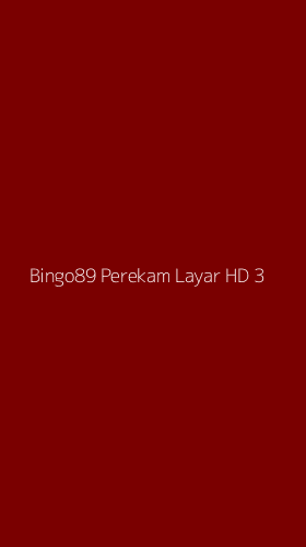Tampilan Antarmuka Aplikasi Bingo89 Perekam Layar Hd - 3