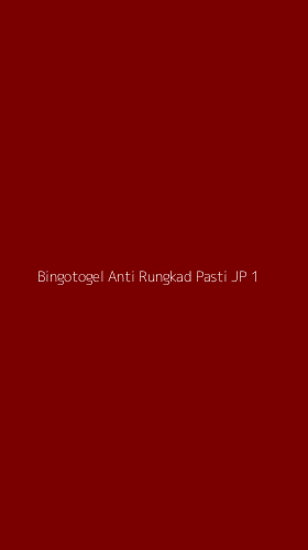 Tampilan Antarmuka Aplikasi Bingotogel Anti Rungkad Pasti Jp - 1