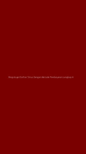 Tampilan Antarmuka Aplikasi Bingotogel Daftar Situs Dengan Metode Pembayaran Lengkap - 4