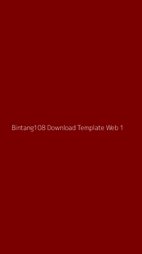 Tampilan Antarmuka Aplikasi Bintang108 Download Template Web - 1