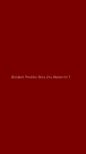 Tampilan Antarmuka Aplikasi Biolabet Prediksi Bola Jitu Malam Ini - 1