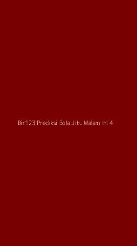 Tampilan Antarmuka Aplikasi Bir123 Prediksi Bola Jitu Malam Ini - 4