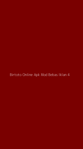 Tampilan Antarmuka Aplikasi Birtoto Online Apk Mod Bebas Iklan - 4