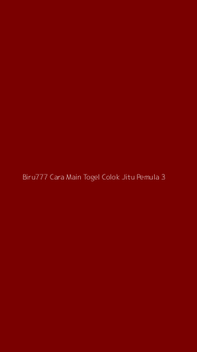 Tampilan Antarmuka Aplikasi Biru777 Cara Main Togel Colok Jitu Pemula - 3