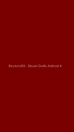 Tampilan Antarmuka Aplikasi Birutoto99 - Desain Grafis Android - 4