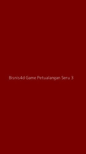Tampilan Antarmuka Aplikasi Bisnis4d Game Petualangan Seru - 3