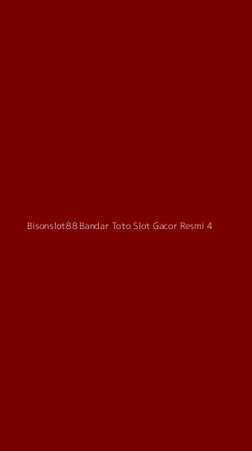 Tampilan Antarmuka Aplikasi Bisonslot88 Bandar Toto Slot Gacor Resmi - 4