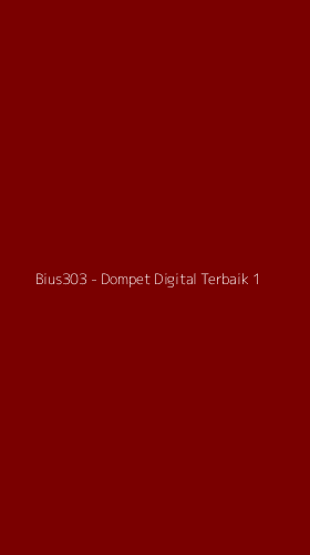 Tampilan Antarmuka Aplikasi Bius303 - Dompet Digital Terbaik - 1