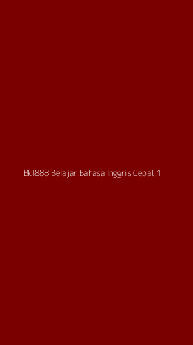 Tampilan Antarmuka Aplikasi Bkl888 Belajar Bahasa Inggris Cepat - 1