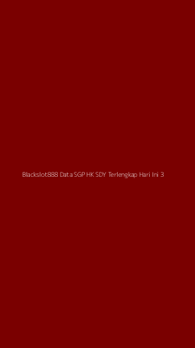 Tampilan Antarmuka Aplikasi Blackslot888 Data Sgp Hk Sdy Terlengkap Hari Ini - 3