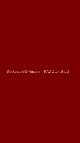 Tampilan Antarmuka Aplikasi Blackslot888 Pembersih Ram Otomatis - 3