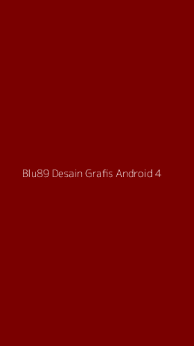 Tampilan Antarmuka Aplikasi Blu89 Desain Grafis Android - 4