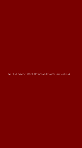 Tampilan Antarmuka Aplikasi Bo Slot Gacor 2024 Download Premium Gratis - 4