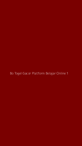 Tampilan Antarmuka Aplikasi Bo Togel Gacor Platform Belajar Online - 1