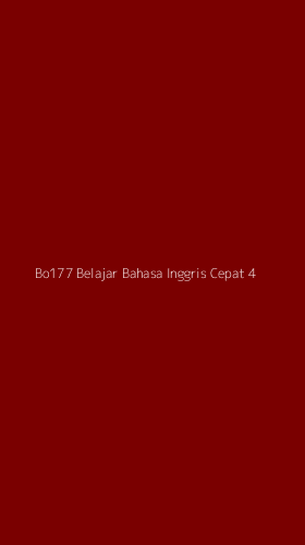 Tampilan Antarmuka Aplikasi Bo177 Belajar Bahasa Inggris Cepat - 4
