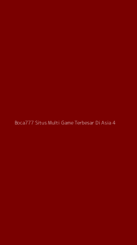 Tampilan Antarmuka Aplikasi Boca777 Situs Multi Game Terbesar Di Asia - 4
