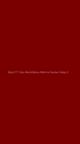 Tampilan Antarmuka Aplikasi Boca777 Situs Resmi Bonus Referral Seumur Hidup - 3