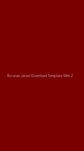 Tampilan Antarmuka Aplikasi Bocoran Jarwo Download Template Web - 2