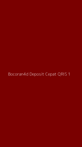 Tampilan Antarmuka Aplikasi Bocoran4d Deposit Cepat Qris - 1