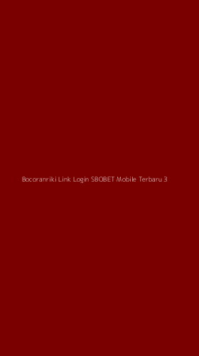 Tampilan Antarmuka Aplikasi Bocoranriki Link Login Sbobet Mobile Terbaru - 3