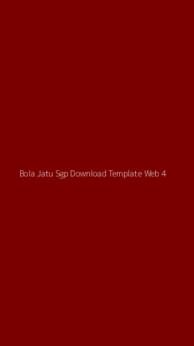 Tampilan Antarmuka Aplikasi Bola Jatu Sgp Download Template Web - 4