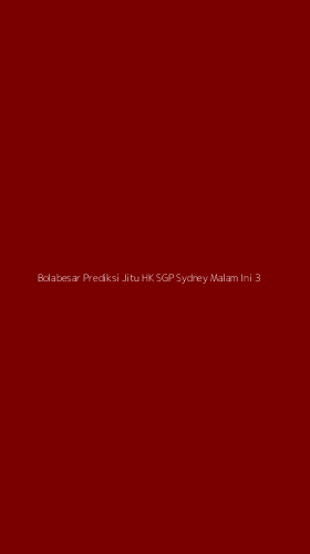Tampilan Antarmuka Aplikasi Bolabesar Prediksi Jitu Hk Sgp Sydney Malam Ini - 3