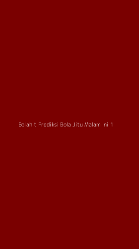 Tampilan Antarmuka Aplikasi Bolahit Prediksi Bola Jitu Malam Ini - 1