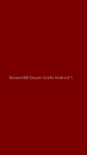 Tampilan Antarmuka Aplikasi Bolawin88 Desain Grafis Android - 1