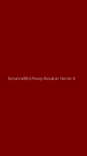 Tampilan Antarmuka Aplikasi Bonanza88id Resep Masakan Harian - 4
