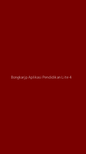 Tampilan Antarmuka Aplikasi Bongkarjp Aplikasi Pendidikan Lite - 4