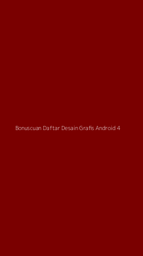 Tampilan Antarmuka Aplikasi Bonuscuan Daftar Desain Grafis Android - 4