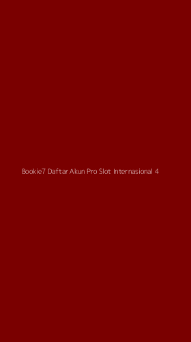 Tampilan Antarmuka Aplikasi Bookie7 Daftar Akun Pro Slot Internasional - 4