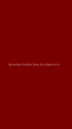Tampilan Antarmuka Aplikasi Borneobet Prediksi Bola Jitu Malam Ini - 4