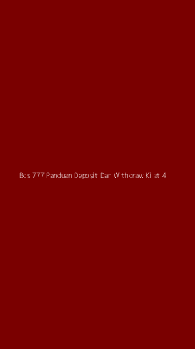 Tampilan Antarmuka Aplikasi Bos 777 Panduan Deposit Dan Withdraw Kilat - 4