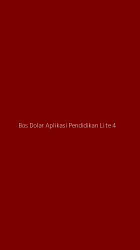 Tampilan Antarmuka Aplikasi Bos Dolar Aplikasi Pendidikan Lite - 4