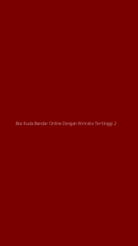 Tampilan Antarmuka Aplikasi Bos Kuda Bandar Online Dengan Winrate Tertinggi - 2